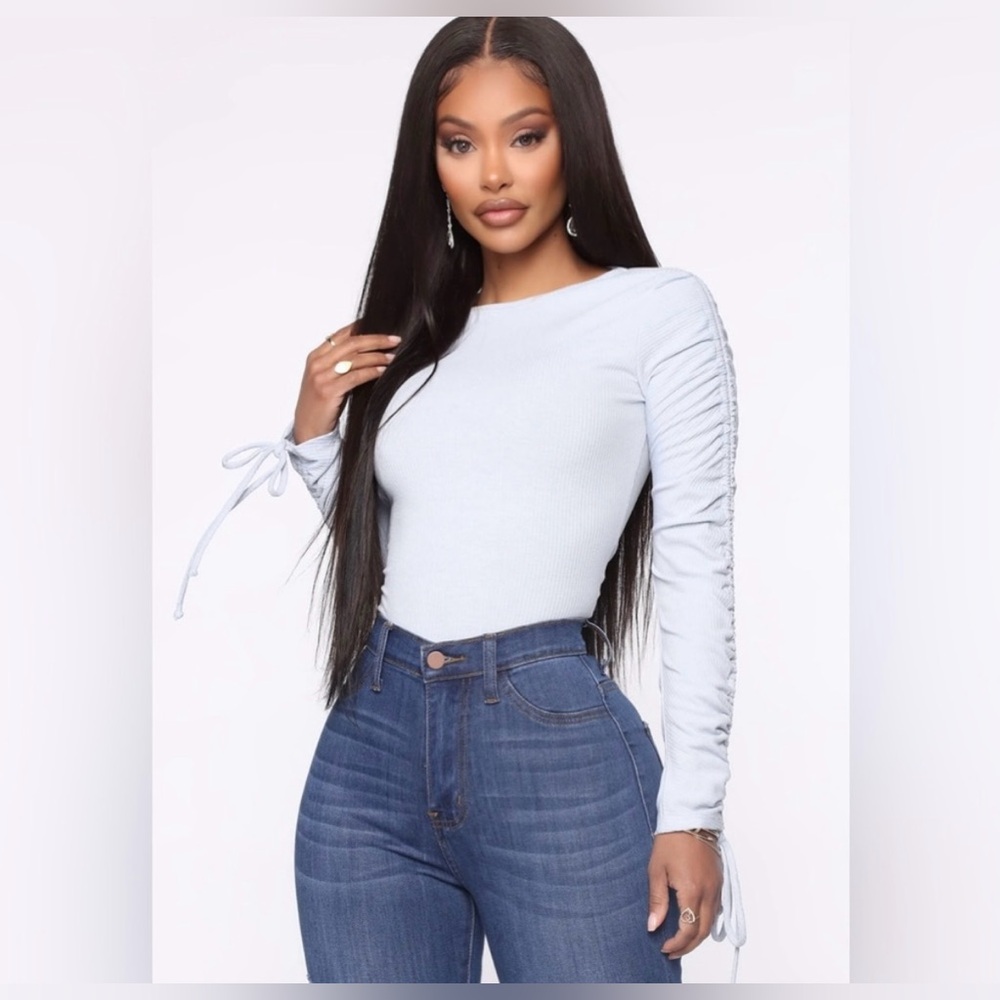 Fashion Nova nude bodysuit